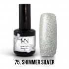 Gel Lac - Mystic Nails 75 - Shimmer Silver 12 ml