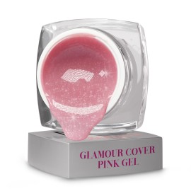 Gel UV De Camuflaj Glamour Cover Pink 15 gr