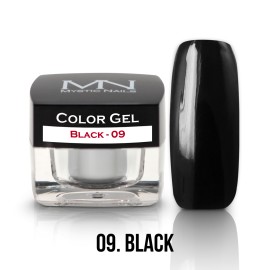 Gel UV Colorat Clasic - nr - 09 - Black - 4 gr