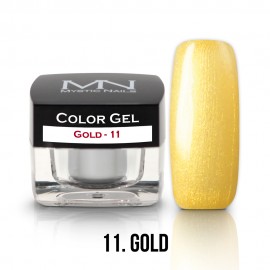 Gel UV Colorat Clasic - nr - 11 - Gold - 4 gr
