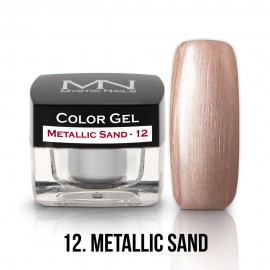 Gel UV Colorat Clasic - nr - 12 - Metallic Sand - 4 gr