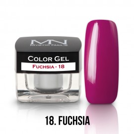 Gel UV Colorat Clasic - nr - 18 - Fuchsia - 4 gr