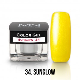 Gel UV Colorat Clasic - nr - 34 - Sunglow- 4 gr