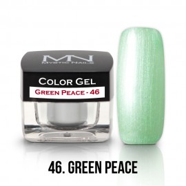 Gel UV Colorat Clasic - nr - 46 - Green Peace- 4 gr