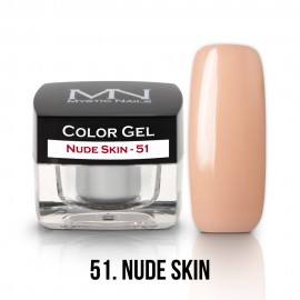 Gel UV Colorat Clasic - nr - 51 - Nude Skin- 4 gr