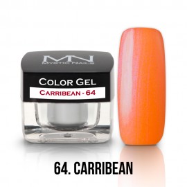 Gel UV Colorat Clasic - nr - 64 - Carribean - 4 gr