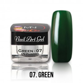 Gel UV - Nail Art Painting nr. 07 - Green - 4 gr