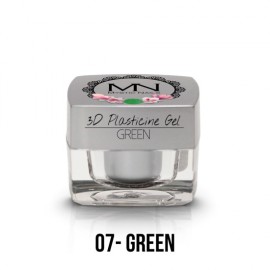 Geluri UV Colorate - Gel Plastilină 3D- 07 - Green - 3,5g