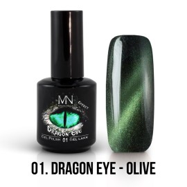Mystic Nails Efect Ochi De Dragon 01 - Olive 12 ml 