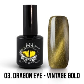 Mystic Nails Efect Ochi De Dragon 03 - Vintage Gold 12 ml 