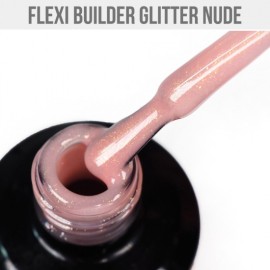 Gel Lac Flexy Builder Glliter Nude - 12 ml