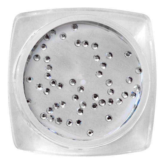 Pietricele Cristal pentru Unghii - Silver SS3 - 50buc