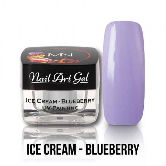 Gel UV - Nail Art Painting - Ice Cream - Blueberry - 4 gr